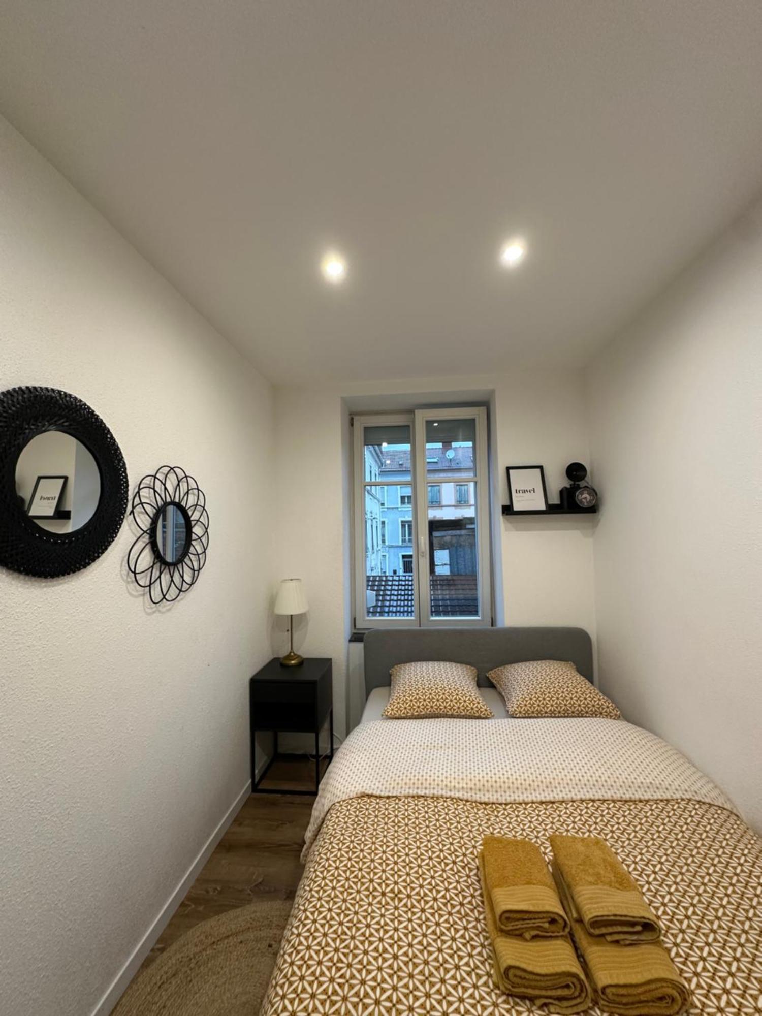 # Le 2 # Tres Beau T3 1Er Etage Tout Confort, Neuf, Mulhouse Centre Kültér fotó